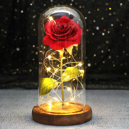Rose Éternelle Lumière d’Amour